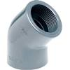 PVCu Elbow 45° BSP female threaded