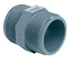 PVCu Hexagon nipple BSPM/BSPM threaded