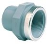 ABS Adaptor plain male spigot/BSPF threaded reinforced